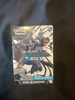Pokemon TCG Scarlet & Violet Black Bolt Booster Bundle NEW Factory Sealed Cards - Image 1