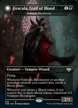 Dracula, Lord of Blood -Foil Light Play MTG Innistrad: Crimson Vow - Image 1