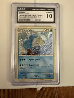 Gyarados *GEM MINT 10* Classic Pokemon 007/034 Holo Card - Image 1