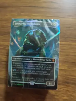 Mtg Teenage Mutant Ninja Turtles Leonardo Commander Deck - Image 1