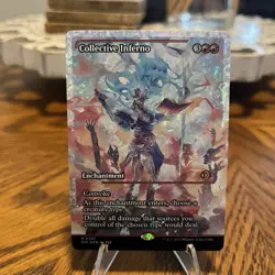 Magic The Gathering Collective Inferno (Showcase) Fracture Foil Lorwyn Eclipsed - Image 1