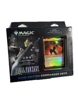 MTG FF: Limit Break Cloud, EX Soldier Commander Deck Game Edition NEW AND SEALED - Image 1