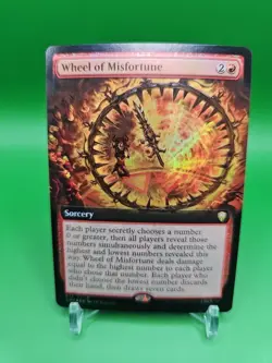 Wheel of Misfortune (Extended Art) Commander Legends Foil - Image 1