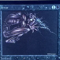 MTG Beta Terror 1993 Vintage Magic The Gathering Black Instant Ron Spencer - Image 2