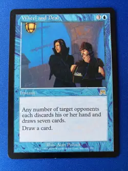 Wheel and Deal - Onslaught - MTG - 2002 - LP/NM - Image 1