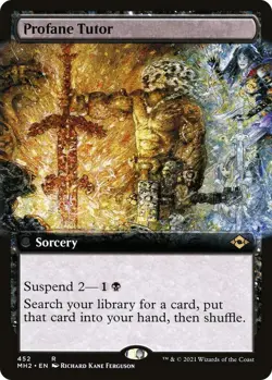 Profane Tutor (Extended Art) R Modern Horizons 2 Normal NM - Image 1