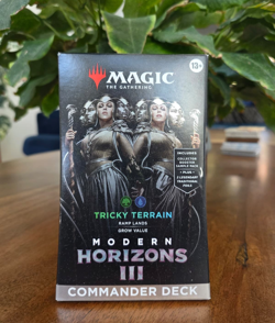 Modern Horizons 3 Commander Deck - Tricky Terrain MTG Brand New Sealed - Image 1