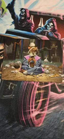 MTG TMNT ART SERIES 8/54 Splinter, Hamato Yoshi - Image 1