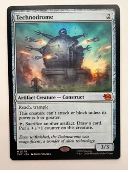 Technodrome #179 NM Mythic Magic Teenage Mutant Ninja Turtles - MTG - Image 1