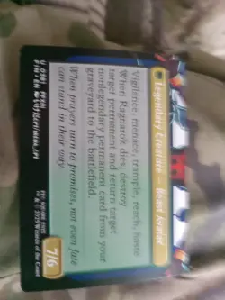 MTG Fang, Fearless l'Cie (Borderless) Final Fantasy Regular 0381 MINT FRESH - Image 2