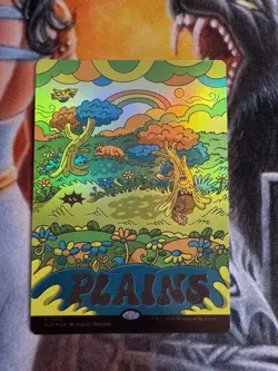 Plains (1945) (Rainbow Foil) Secret Lair Drop Foil - Image 1