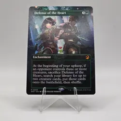 Defense of the Heart (Anime Borderless) - WOT #80 Mythic - NM / Mint WOE Enchant - Image 1