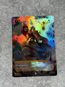 Disney Lorcana Circle Of Life Enchanted 225/204 Fabled Simba Nala Lion King - Image 2