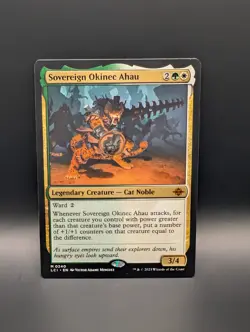 MTG - Sovereign Okinec Ahau - Legendary Creature (Cat Noble) - LCI #240 - Mythic - Image 1