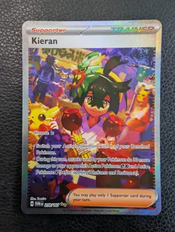 Kieran - 218/167 Twilight Masquerade (Pokemon) Special Illustration Rare - Image 1