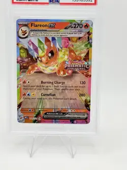 PSA 9 Flareon ex 014/131 Prismatic Evolutions Stamped Promo Pokemon TCG - Image 2