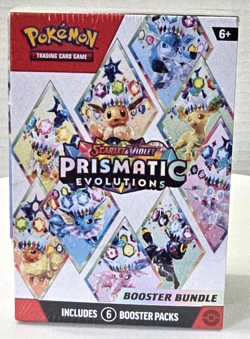 Pokemon TCG Scarlet & Violet Prismatic Evolution Booster Bundle- Factory Sealed - Image 1
