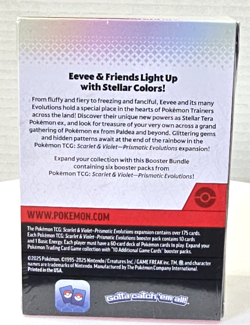 Pokemon TCG Scarlet & Violet Prismatic Evolution Booster Bundle- Factory Sealed - Image 3