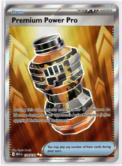 Premium Power Pro 174/132 Ultra Rare Mega Evolution Pokemon Near Mint - Image 1