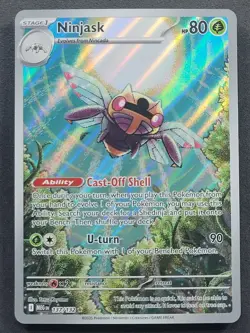 Ninjask 137/132 Illustration Rare Mega Evolution Pokemon TCG - Image 1