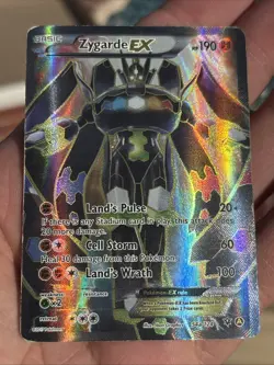 Zygarde EX 54a/124 Fates Collide Alternate Full Art Promo NM Near Mint Pokemon - Image 1
