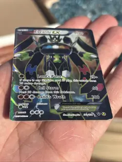 Zygarde EX 54a/124 Fates Collide Alternate Full Art Promo NM Near Mint Pokemon - Image 2