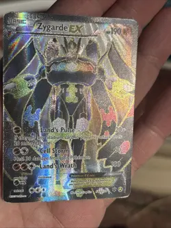Zygarde EX 54a/124 Fates Collide Alternate Full Art Promo NM Near Mint Pokemon - Image 5