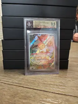 Pokemon Eevee Prismatic Evolutions ETB Promo SVP EN 173 BGS 9.5 - Image 4