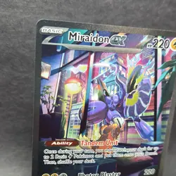 Pokemon TCG SV01 Scarlet & Violet Miraidon ex 244/198 Illustration Rare Holo - Image 2