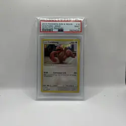 2019 POKEMON SUN & MOON DETECTIVE PIKACHU #16 LICKITUNG DETECTIVE PIKACHU PSA 9 - Image 1