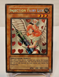 Injection Fairy Lily LOD-100 Secret Rare Unlimited Yugioh 926 - Image 1