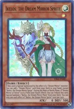 Yugioh! LP Ikelos, the Dream Mirror Sprite - RIRA-EN085 - Ultra Rare - Unlimited - Image 1