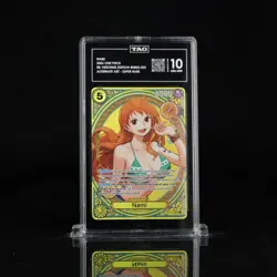 One Piece: Heroines Nami EB03-053 Special Alternate Art TAG 10 - Image 1