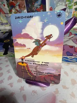 Pokederp Holo Zardichar Charizard 151 Remake JWillyGuy Pokemon “Fan Art”Non TCG - Image 3