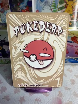 Pokederp Holo Zardichar Charizard 151 Remake JWillyGuy Pokemon “Fan Art”Non TCG - Image 4