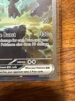 Pokemon TCG Zekrom Ex SIR 166/086 NM - Black Bolt 2025 - - Image 5