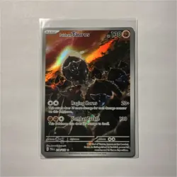 Pokemon Paldean Tauros 218/193 Sv02 Paldea Evolved Illustration Rare Holo - Image 1