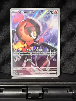 Pokemon TCG Charcadet Black Star Promo Phantasmal Flames 022 - Image 1