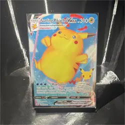 Pokemon Surfing Pikachu VMAX 009/025 Celebrations Ultra Rare Holo 310 HP - Image 1