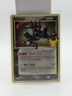 Pokemon TCG Greninja Gold Star SWSH144 Promo Celebrations LP - Image 1