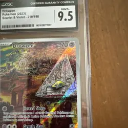 Drowzee 210/198 Cgc 9.5 Pokemon 2023 Scarlet&violet - Image 4