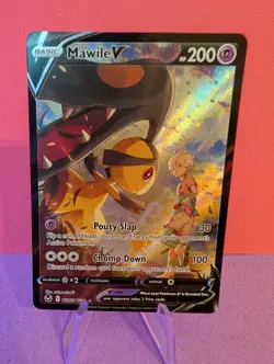 Pokemon Mawile V TG17/TG30 Ultra Rare Full Art Holo Silver Tempest - Image 1