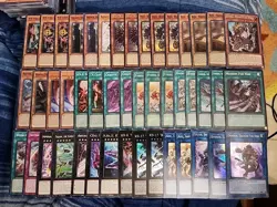 Yugioh 48 Card K9 Fur Hire Deck Core Rez Ride Donner Ripper Rafale - Image 1