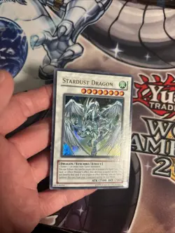 Yugioh Stardust Dragon TDGS-EN040 Ultra Rare Unlimited LP/VLP (CS) - Image 2