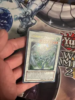 Yugioh Stardust Dragon TDGS-EN040 Ultra Rare Unlimited LP/VLP (CS) - Image 4