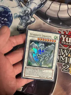 Yugioh Stardust Dragon TDGS-EN040 Ultra Rare Unlimited LP/VLP (CS) - Image 5