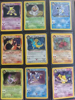 Complete Team Rocket Set 82/82 Pokemon Cards WOTC 1999 TCG Charizard Blastoise - Image 1