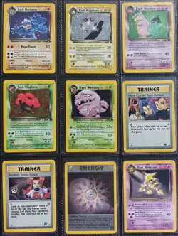 Complete Team Rocket Set 82/82 Pokemon Cards WOTC 1999 TCG Charizard Blastoise - Image 2