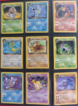Complete Team Rocket Set 82/82 Pokemon Cards WOTC 1999 TCG Charizard Blastoise - Image 3