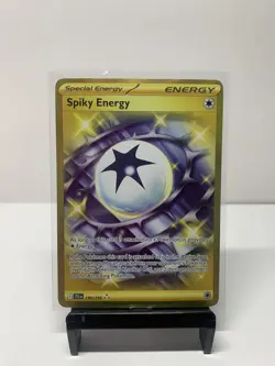 Spiky Energy 190/159 Journey Together Gold Hyper Rare Pokemon TCG Card NM - Image 1